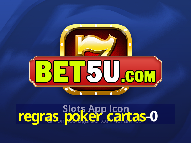 regras poker cartas